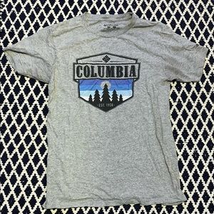 Grey Columbia Graphic T